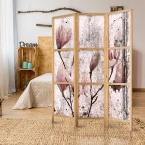 Paravent japonais - Vintage Magnolias I