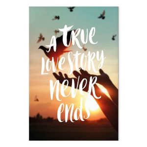 Tableau - A True Love Story Never Ends (1 Part) Vertical