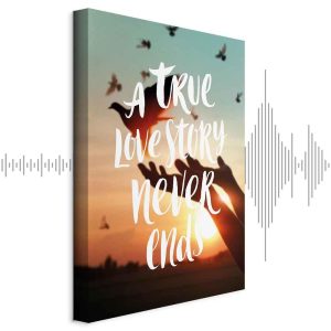 Tableau - A True Love Story Never Ends (1 Part) Vertical