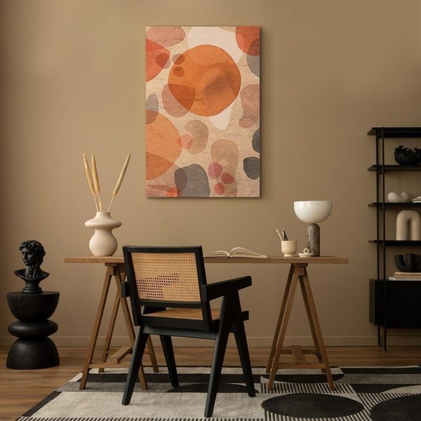 Tableau - Amber Kaleidoscope (1 Part) Vertical