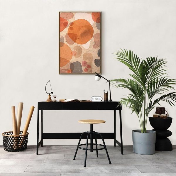 Tableau - Amber Kaleidoscope (1 Part) Vertical