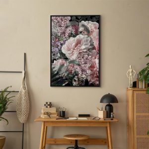 Tableau - Among Flowers (1-part) - Blooming Plants in Nature's Colors