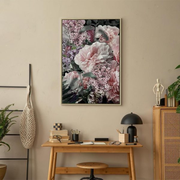 Tableau - Among Flowers (1-part) - Blooming Plants in Nature's Colors