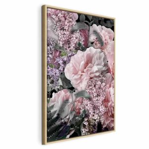 Tableau - Among Flowers (1-part) - Blooming Plants in Nature's Colors