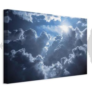 Tableau - Animated Scenery: The Sun Battling with Clouds