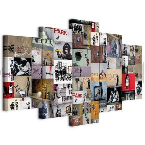 Tableau - Art of Collage: Banksy IV