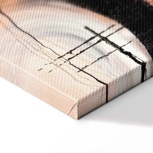 Tableau - Art of Shapes (1-part) - Hand-Painted Abstract Artwork