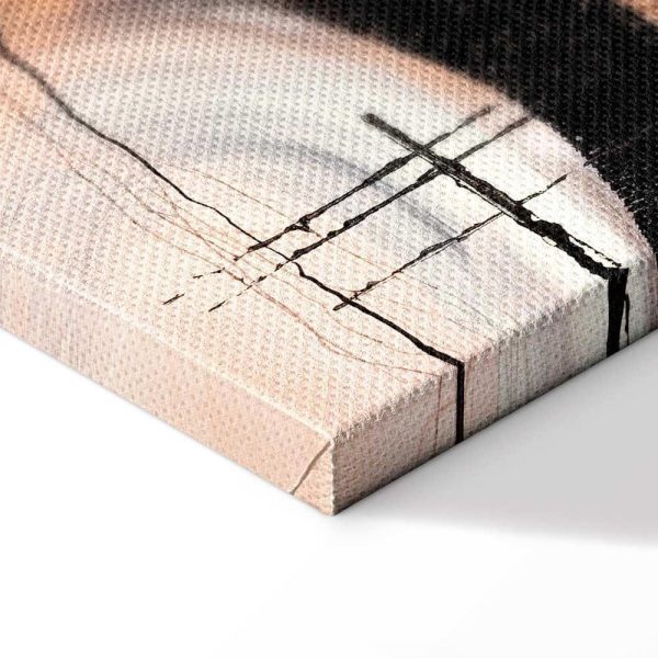 Tableau - Art of Shapes (1-part) - Hand-Painted Abstract Artwork