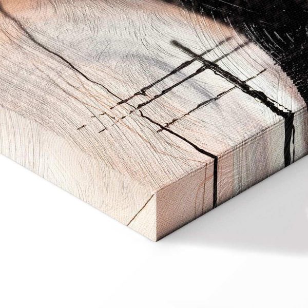 Tableau - Art of Shapes (1-part) - Hand-Painted Abstract Artwork