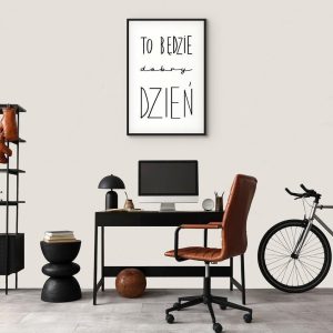 Tableau - Art of Words (1-part) - Inspirational Black Text on White