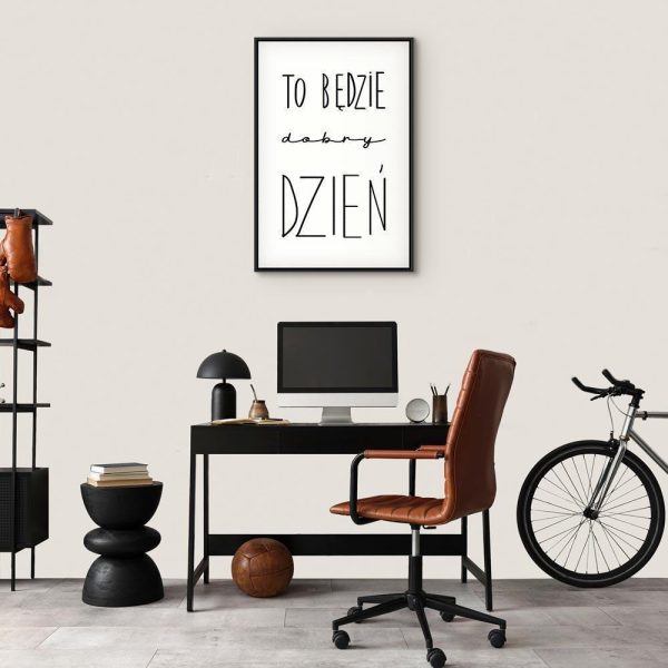 Tableau - Art of Words (1-part) - Inspirational Black Text on White