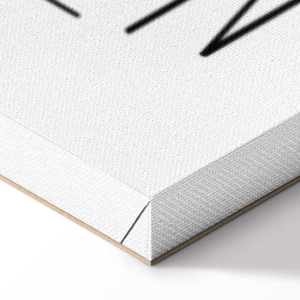 Tableau - Art of Words (1-part) - Inspirational Black Text on White