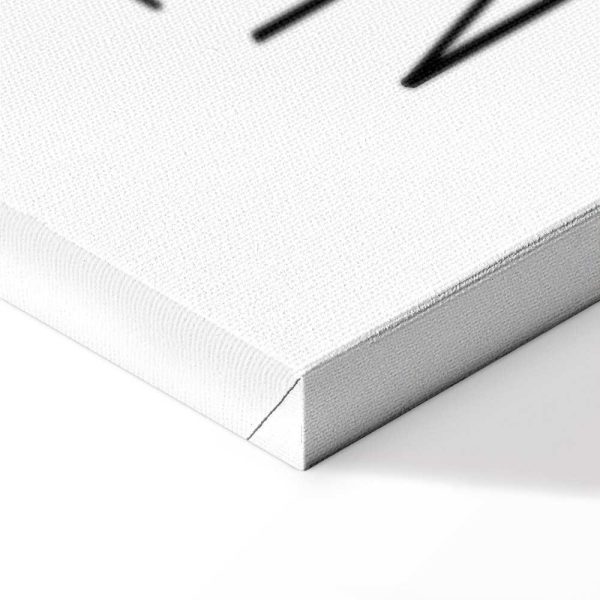 Tableau - Art of Words (1-part) - Inspirational Black Text on White