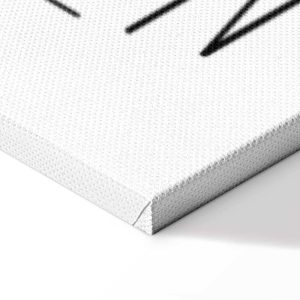 Tableau - Art of Words (1-part) - Inspirational Black Text on White