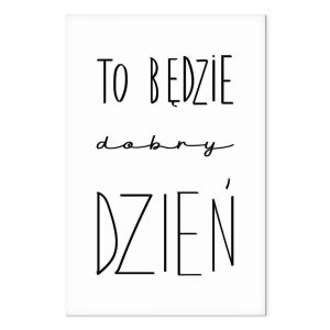 Tableau - Art of Words (1-part) - Inspirational Black Text on White