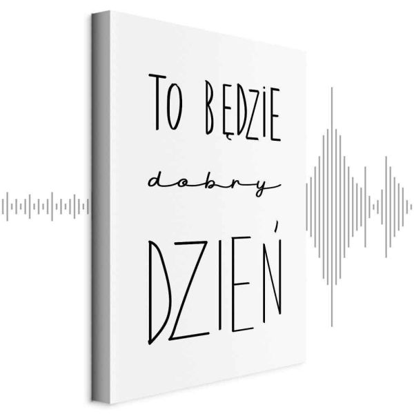 Tableau - Art of Words (1-part) - Inspirational Black Text on White