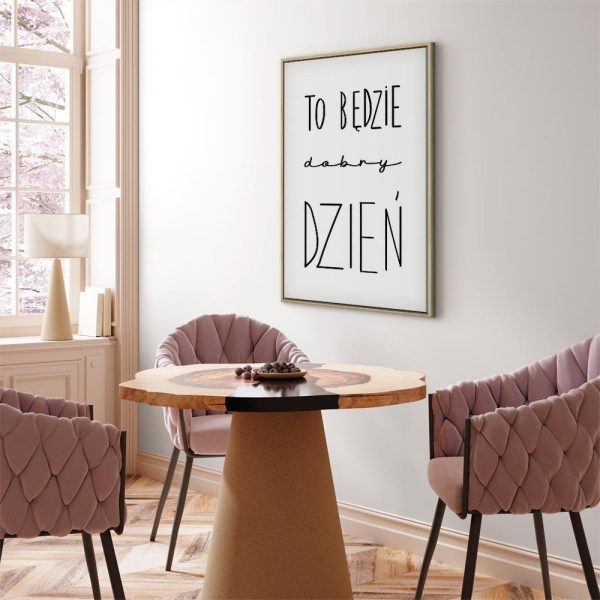 Tableau - Art of Words (1-part) - Inspirational Black Text on White