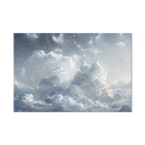 Tableau - Astral Calm: Stars Scattered Over Delicate Clouds