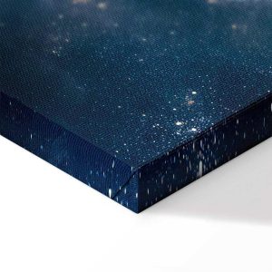 Tableau - Astronomical Wonders: Clouds and Stars in Harmonious Combination