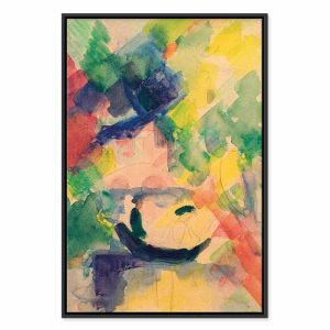 Tableau - August Macke – Couple in the Boat