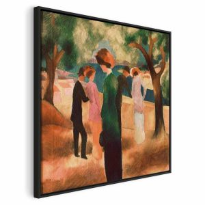 Tableau - August Macke – Lady in Green Jacket