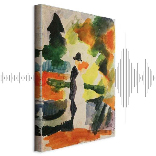 Tableau - August Macke – Paar im Park Tableau - August Macke – Paar im Park