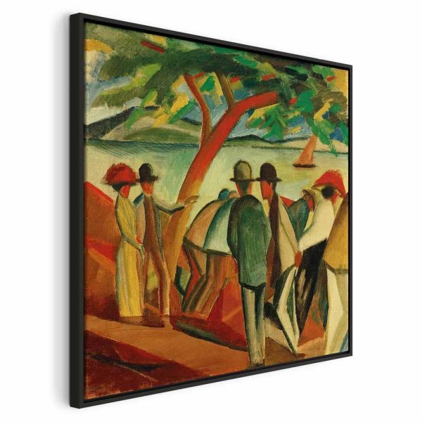Tableau - August Macke – Spaziergänger am See