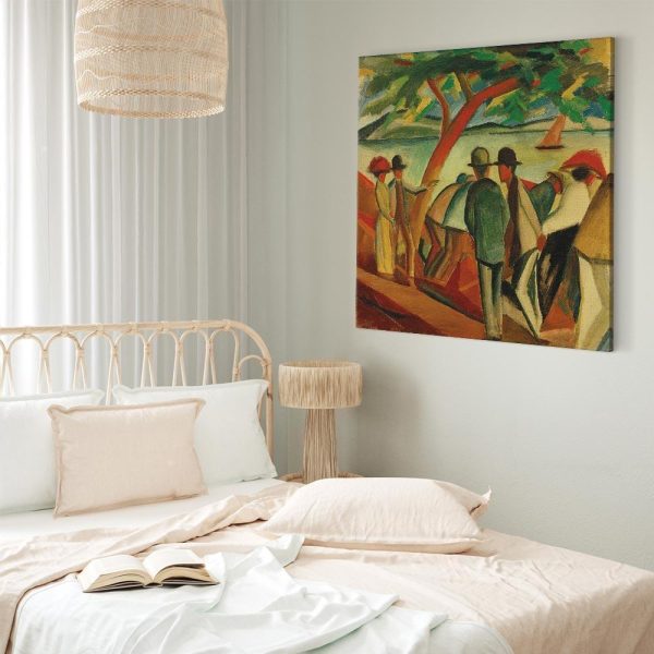 Tableau - August Macke – Spaziergänger am See