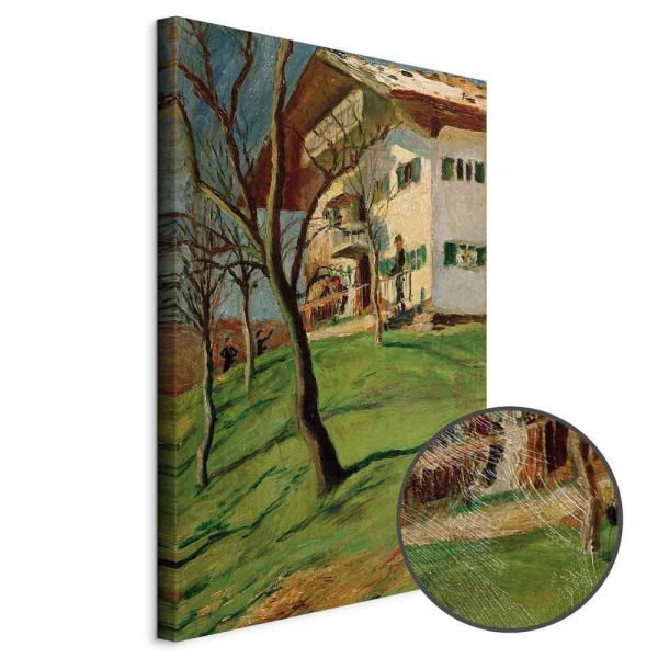 Tableau - August Macke – Unser Häuschen in Tegernsee