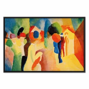 Tableau - August Macke – With a Yellow Jacket