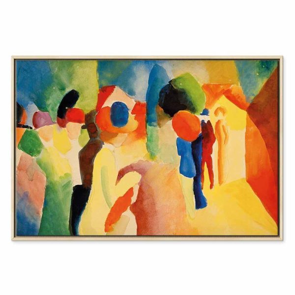 Tableau - August Macke – With a Yellow Jacket