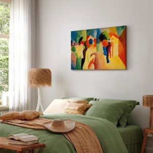 Tableau - August Macke – With a Yellow Jacket