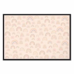 Tableau - August Sky - Various Sizes of Rainbows in Calm Colors