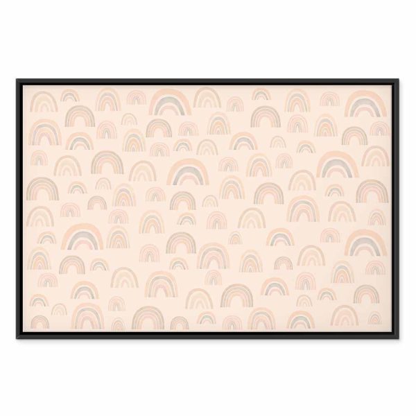 Tableau - August Sky - Various Sizes of Rainbows in Calm Colors