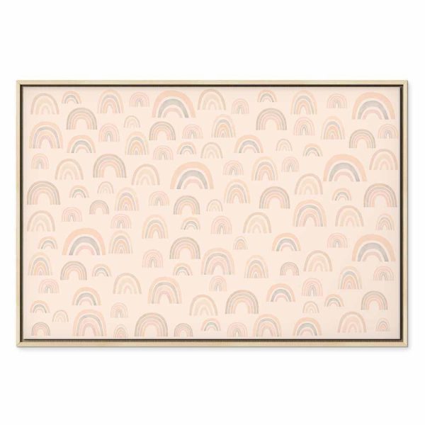 Tableau - August Sky - Various Sizes of Rainbows in Calm Colors