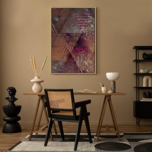 Tableau - Autumn Abstraction (1 Part) Vertical