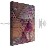 Tableau - Autumn Abstraction (1 Part) Vertical