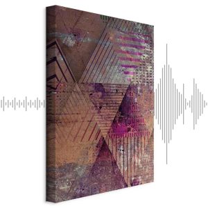 Tableau - Autumn Abstraction (1 Part) Vertical