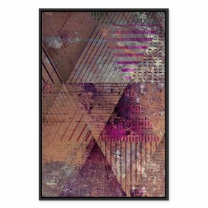 Tableau - Autumn Abstraction (1 Part) Vertical