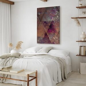 Tableau - Autumn Abstraction (1 Part) Vertical