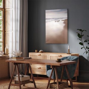 Tableau - Autumn Beach (1 Part) Vertical