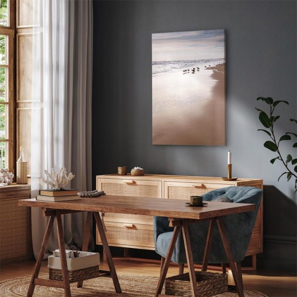 Tableau - Autumn Beach (1 Part) Vertical