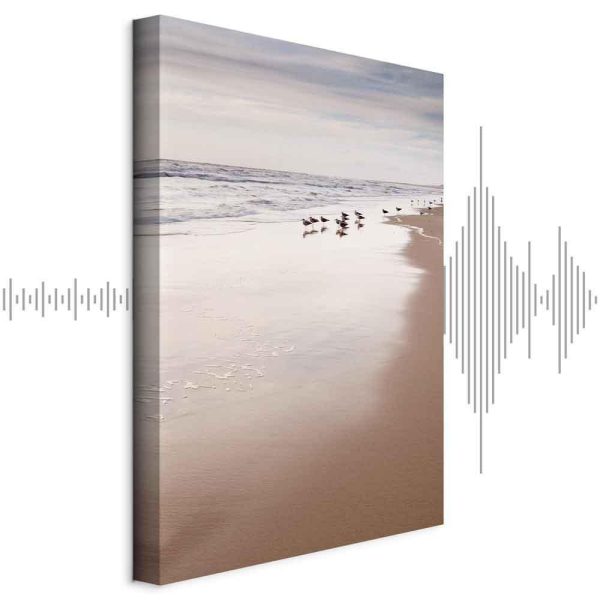 Tableau - Autumn Beach (1 Part) Vertical Tableau - Autumn Beach (1 Part) Vertical