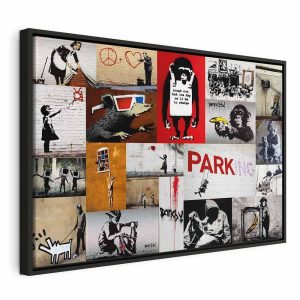 Tableau - Banksy - collage