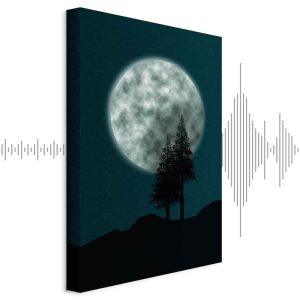 Tableau - Beautiful Full Moon (1 Part) Vertical