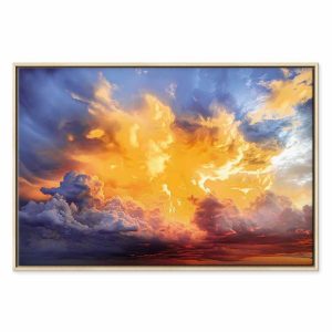 Tableau - Beautiful Sunset - Clouds in Warm Shades