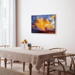 Tableau - Beautiful Sunset - Clouds in Warm Shades