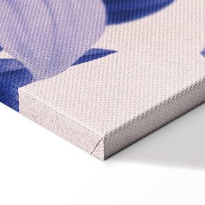 Tableau - Beauty in the Eyes - Inspirational Quote with Pink Bust and Flowers