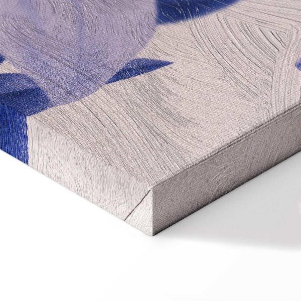 Tableau - Beauty in the Eyes - Inspirational Quote with Pink Bust and Flowers