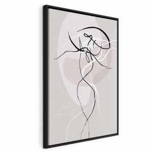 Tableau - Beige Energy (1 Part) Vertical